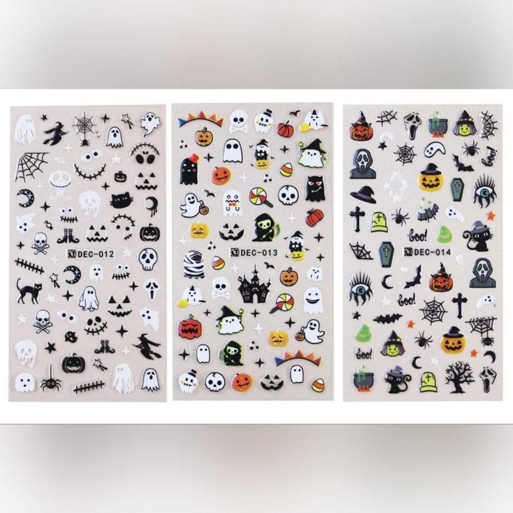 Halloween Nail Art Stickers -NIP - Picture 3 of 4